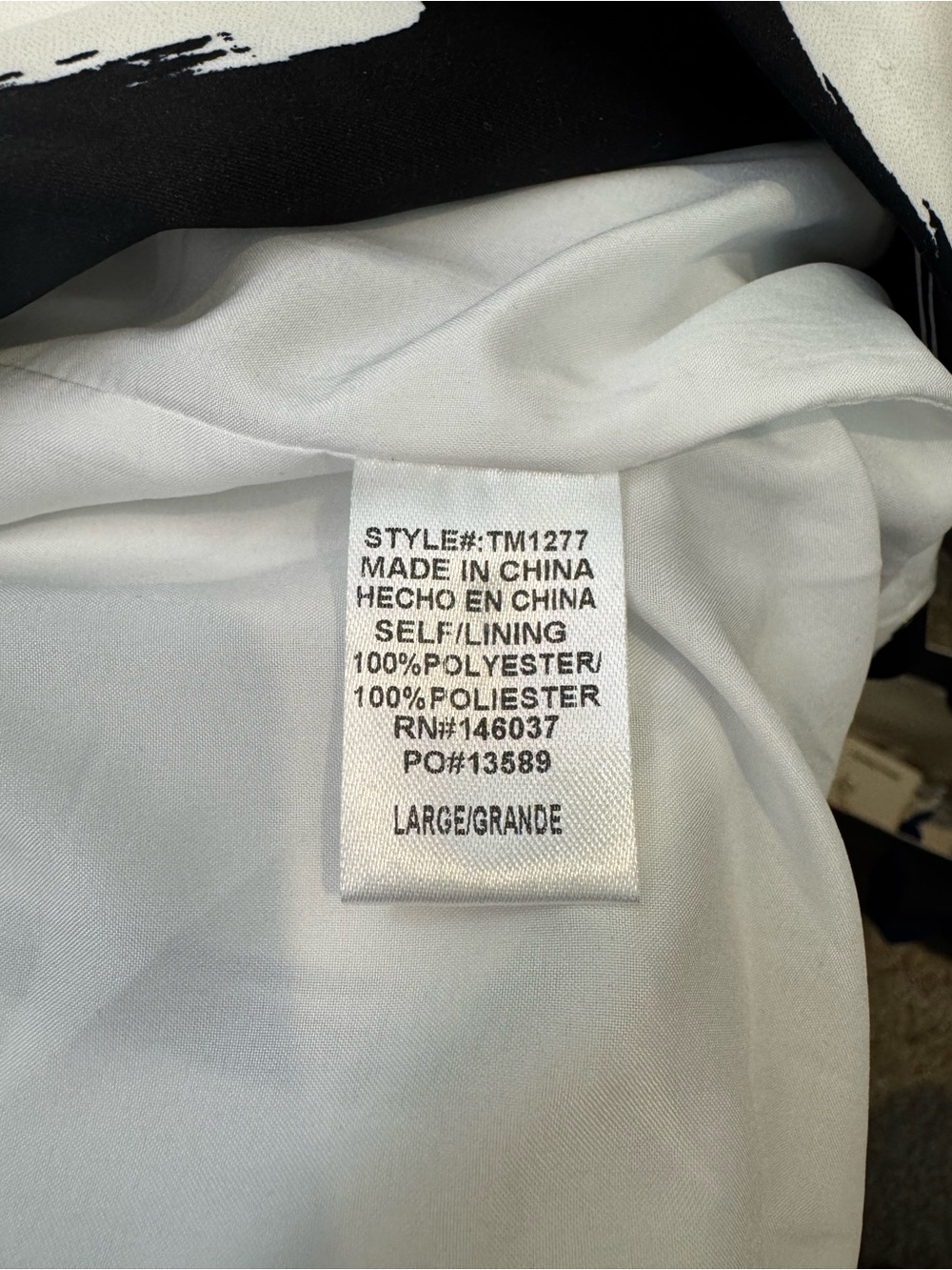 Monochrome Brushstroke Blazer - - Picture 7 of 7